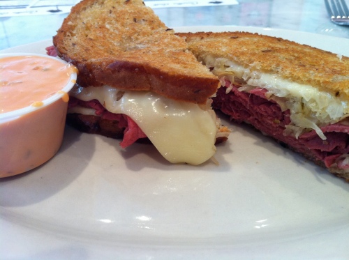 Camillia Grill Butter Coated Ruben Sandwich...OH YEAH!